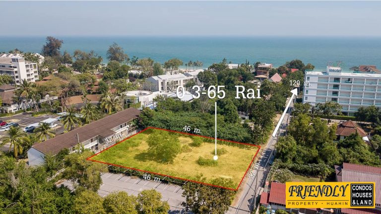 ขายที่ดินใกล้ทะเลชะอำ 365 ตร.ว. ฿19,500,000 รูปที่ 1