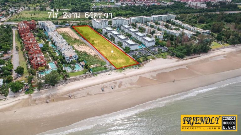 ขายที่ดินติดทะเลหัวหิน 7 ไร่ 2 งาน 64 ตร.ว. ฿595,000,000 รูปที่ 1