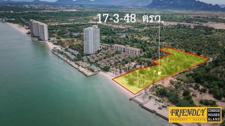 ขายที่ดินติดทะเลเพชรบุรี 17 ไร่ 3 งาน 48 ตร.ว. ฿500,000,000 รูปที่ 1
