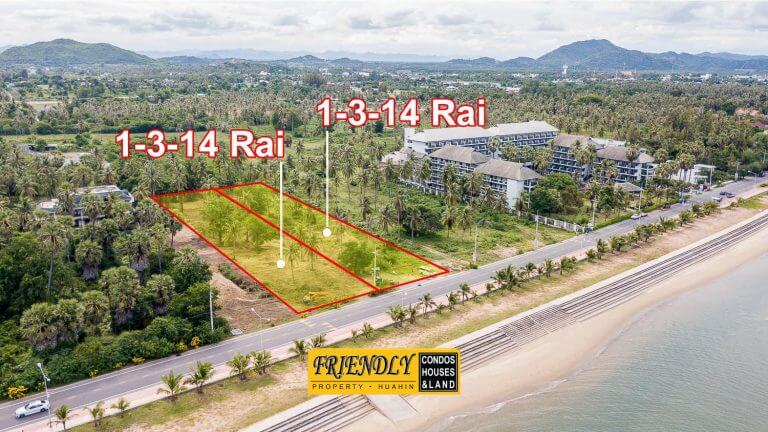 ขายที่ดินติดทะเลประจวบคีรีขันธ์1 ไร่ 3 งาน 14 ตร.ว. ฿50,000,000 รูปที่ 1