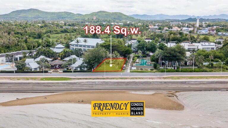 ขายที่ดินติดทะเลปราณบุรี 188.4 ตร.ว. ฿27,000,000 รูปที่ 1