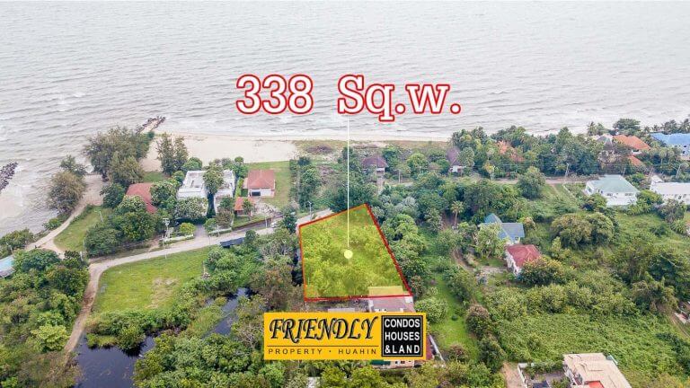 ขายที่ดินใกล้ทะเลท่ายาง 338 ตร.ว. ฿11,830,000 รูปที่ 1