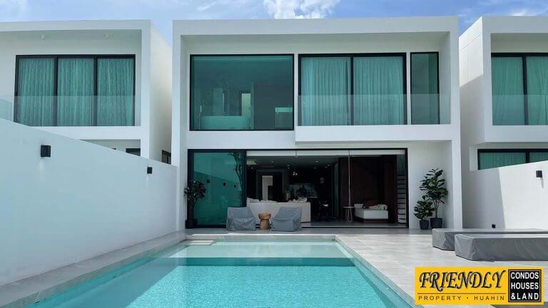 ขายบ้านที่ชะอำติดทะเล พร้อมสระว่ายน้ำ เคหาสน์ฟ้า ชะอำ (KehadFa Cha-am ) 270 ตร.ม. 2 ชั้น 4 ห้องนอน 4 ห้องน้ำ รูปที่ 1