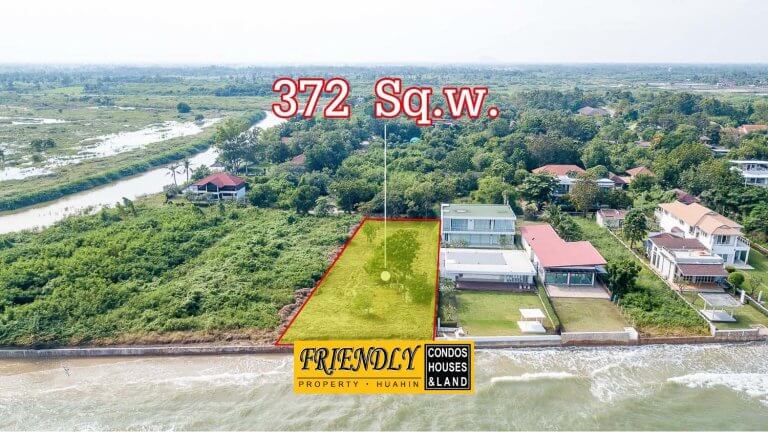 ขายที่ดินติดทะเลท่ายาง 372 ตร.ว. ฿56,000,000 รูปที่ 1