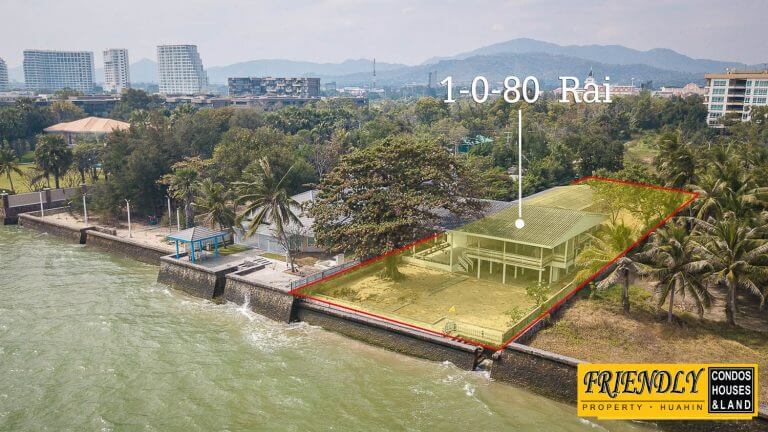 ขายที่ดินติดทะเลชะอำ 1 ไร่ 80 ตร.ว. ฿120,000,000 รูปที่ 1