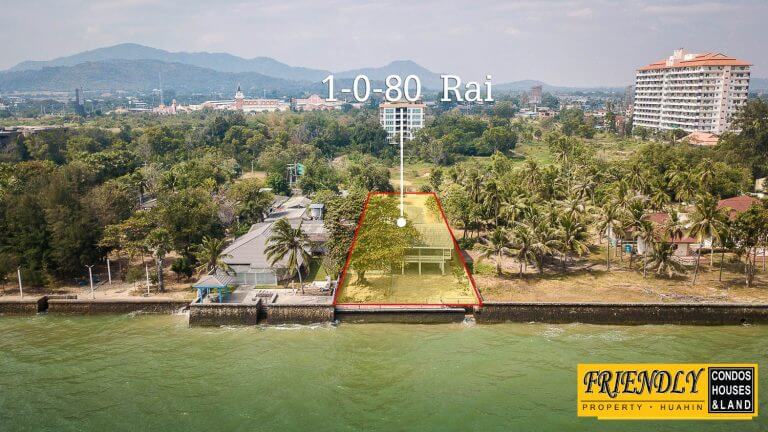 ขายที่ดินติดทะเลชะอำ 1 ไร่ 80 ตร.ว. ฿120,000,000 รูปที่ 1