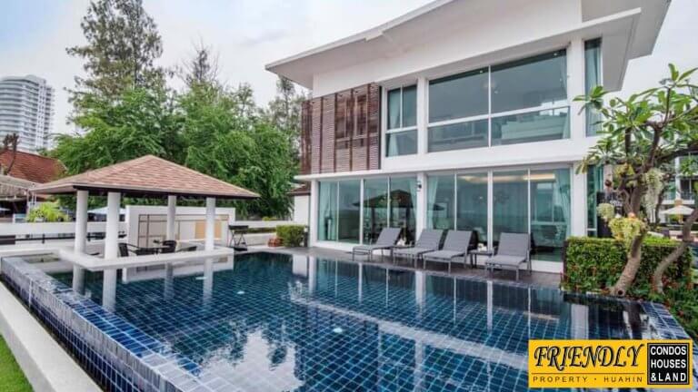 ขายบ้านที่เพชรบุรีติดทะเลพร้อมสระว่ายน้ำ Zeen Beach Pool Villa Hua Hin 200 ตร.ม. 2 ชั้น 4 ห้องนอน 4 ห้องน้ำ ฿37,000,000 รูปที่ 1