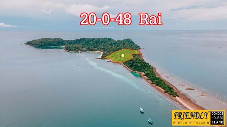 ขายที่ดินเกาะส่วนตัวบางสะพานน้อย 20 ไร่ 48 ตร.ว. ฿1,100,000,000 รูปที่ 1
