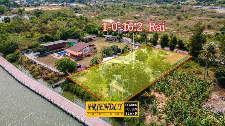 Sold Out ขายที่ดินติดอ่างเก็บน้ำหัวหิน 1 ไร่ 16 ตร.ว. รูปที่ 1