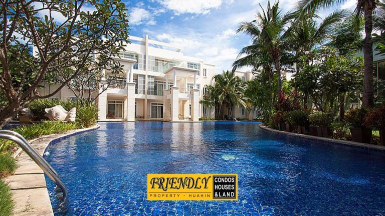 ขายบ้านใกล้ทะเล พร้อมสระว่ายน้ำชะอำ (บลูลากูน รีสอร์ท หัวหิน Blue Lagoon Resort Hua Hin หลังที่ 23) 2 ชั้น 4 ห้องนอน 4 ห้องน้ำ ราคา 19,900,000 บาท รูปที่ 1