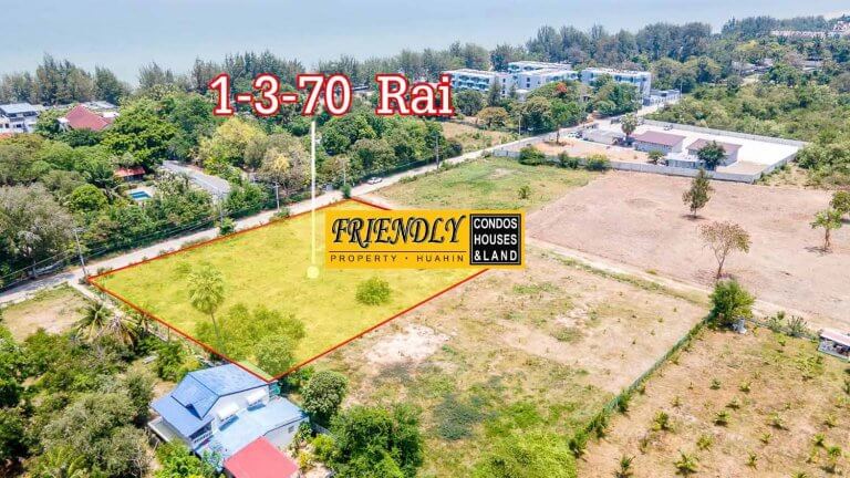 ขายที่ดินใกล้ทะเลชะอำ 1 ไร่ 3 งาน 70 ตร.ว. ฿35,000,000 รูปที่ 1
