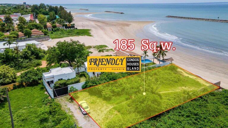 Sold Out ขายที่ดินติดทะเลเมืองเพชรบุรี 185 ตร.ว. รูปที่ 1