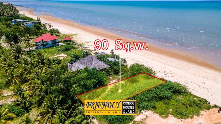 Sold Out ขายที่ดินติดทะเลเมืองประจวบคีรีขันธ์ 90 ตร.ว. รูปที่ 1