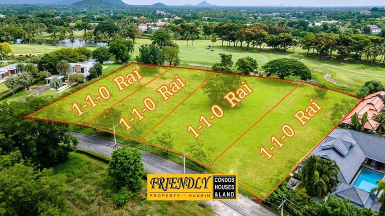 ขายที่ดินในสนามกอล์ฟชะอำ 1 ไร่ 1 งาน ตร.ว. ฿7,000,000 รูปที่ 1