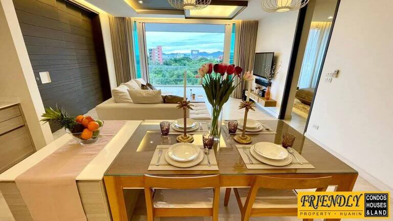 ขายคอนโดที่หัวหิน คอนโด โอกาส หัวหิน (Ocas Hua Hin Condominium) 89 ตร.ม. 2 ห้องนอน 2 ห้องน้ำ รูปที่ 1