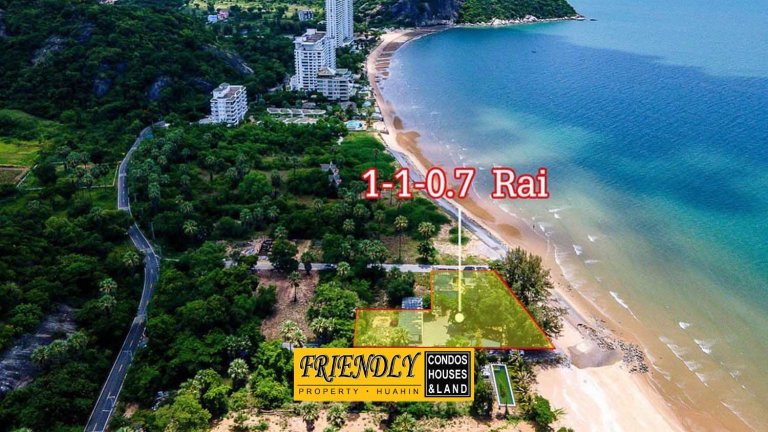Sold Out ขายที่ดินติดทะเลปราณบุรี 1 ไร่ 1 งาน 7 ตร.ว. รูปที่ 1