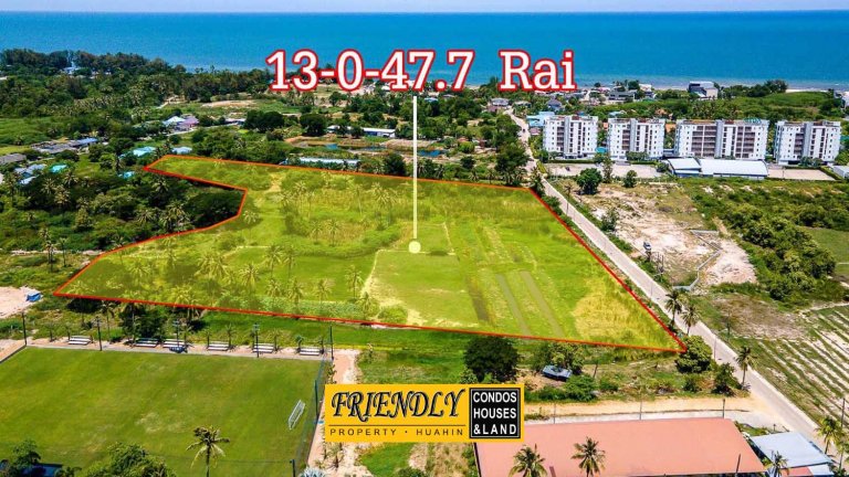 ขายที่ดินใกล้ทะเลชะอำ 13 ไร่ 47 ตร.ว. ฿124,000,000 รูปที่ 1