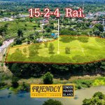 ขายที่ดินติดแม่น้ำเพชรบุรีท่ายาง 15 ไร่ 2 งาน 4 ตร.ว. ฿37,500,000 รูปที่ 2