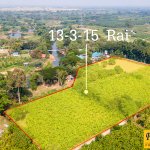 Sold Out ขายที่ดินติดแม่น้ำเพชรบุรีท่ายาง 13 ไร่ 3 งาน 15 ตร.ว. รูปที่ 1