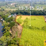 Sold Out ขายที่ดินติดแม่น้ำเพชรบุรีท่ายาง 13 ไร่ 3 งาน 15 ตร.ว. รูปที่ 3