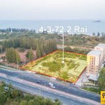 ขายที่ดินติดถนนใหญ่หัวหิน 4 ไร่ 3 งาน 72.2 ตร.ว. ฿69,000,000 รูปที่ 1
