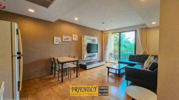 Sold Out ขายคอนโดที่ หาดหัวหิน บ้านแสนสุข คอนโดมิเนียม หัวหิน (Baan Sansuk Condominium Hua Hin) 56.18 ตร.ม. 1 ห้องนอน 1 ห้องน้ำ รูปที่ 1