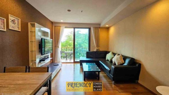 Sold Out ขายคอนโดที่ หาดหัวหิน บ้านแสนสุข คอนโดมิเนียม หัวหิน (Baan Sansuk Condominium Hua Hin) 56.18 ตร.ม. 1 ห้องนอน 1 ห้องน้ำ รูปที่ 1
